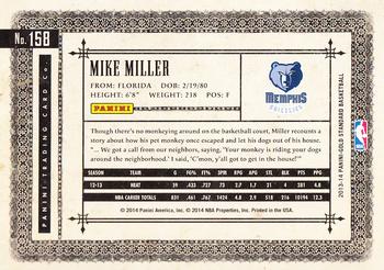 2013-14 Panini Gold Standard #158 Mike Miller Back