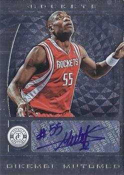 2013-14 Panini Totally Certified - Totally Silver Signatures #67 Dikembe Mutombo Front