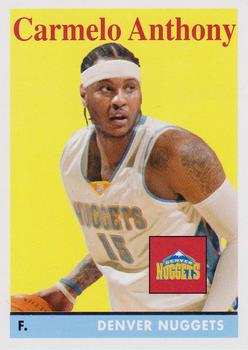 2008-09 Topps - 1958-59 Variations #15 Carmelo Anthony Front