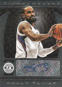 2013-14 Panini Totally Certified - Totally Black Signatures #51 Ronny Turiaf Front