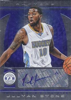 2013-14 Panini Totally Certified - Totally Blue Signatures #204 Julyan Stone Front