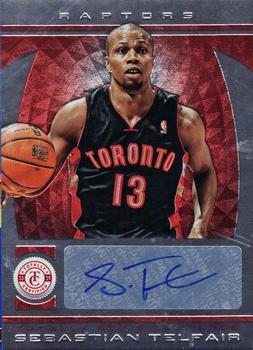 2013-14 Panini Totally Certified - Totally Red Signatures #74 Sebastian Telfair Front