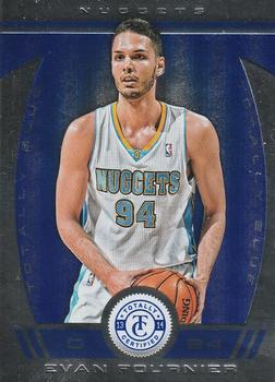 2013-14 Panini Totally Certified - Blue #142 Evan Fournier Front