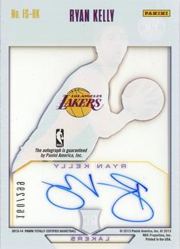 2013-14 Panini Totally Certified - Future Stars Autographs #FS-RK Ryan Kelly Back