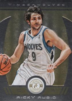 2013-14 Panini Totally Certified - Gold #41 Ricky Rubio Front