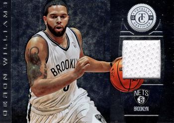 2013-14 Panini Totally Certified - Materials #30 Deron Williams Front