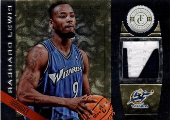 2013-14 Panini Totally Certified - Materials Gold Prime #156 Rashard Lewis Front