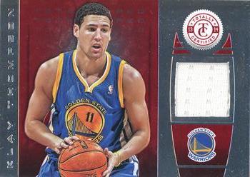 2013-14 Panini Totally Certified - Materials Red #25 Klay Thompson Front