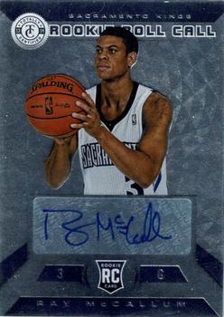 2013-14 Panini Totally Certified - Rookie Roll Call Autographs #17 Ray McCallum Front