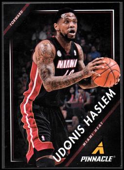 2013-14 Pinnacle #84 Udonis Haslem Front