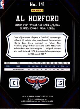2013-14 Pinnacle #141 Al Horford Back