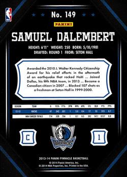 2013-14 Pinnacle #149 Samuel Dalembert Back
