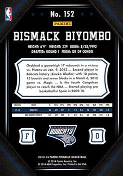 2013-14 Pinnacle #152 Bismack Biyombo Back