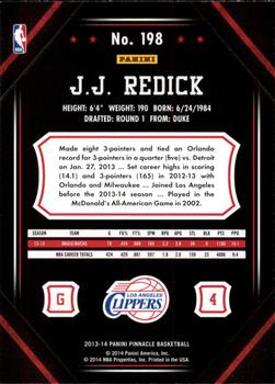 2013-14 Pinnacle #198 J.J. Redick Back
