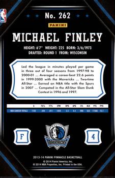 2013-14 Pinnacle #262 Michael Finley Back