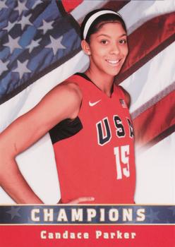 2008 Rittenhouse WNBA - 2008 U.S. Women's National Team #G8 Candace Parker Front