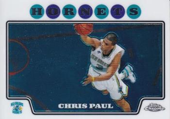 2008-09 Topps Chrome #1 Chris Paul Front