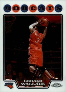 2008-09 Topps Chrome #109 Gerald Wallace Front