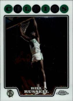 2008-09 Topps Chrome #172 Bill Russell Front