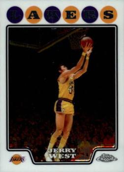 2008-09 Topps Chrome #174 Jerry West Front