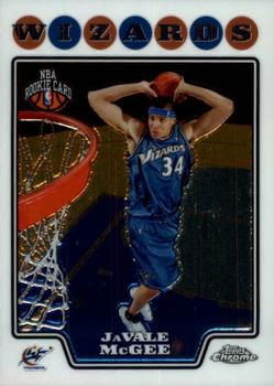 2008-09 Topps Chrome #197 JaVale McGee Front
