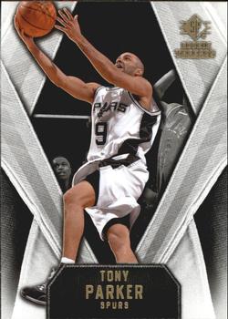 2008-09 SP Rookie Threads #10 Tony Parker Front