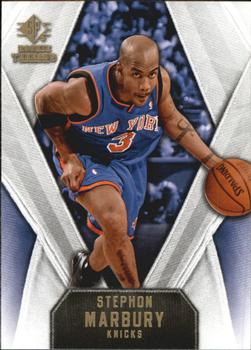 2008-09 SP Rookie Threads #22 Stephon Marbury Front