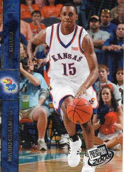 2008 Press Pass #4 Mario Chalmers Front