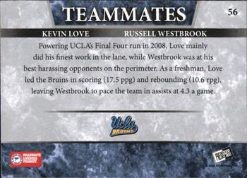 2008 Press Pass #56 Kevin Love / Russell Westbrook Back