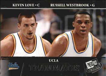 2008 Press Pass #56 Kevin Love / Russell Westbrook Front