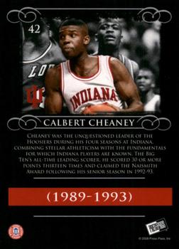 2008-09 Press Pass Legends #42 Calbert Cheaney Back