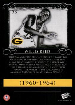 2008-09 Press Pass Legends #53 Willis Reed Back