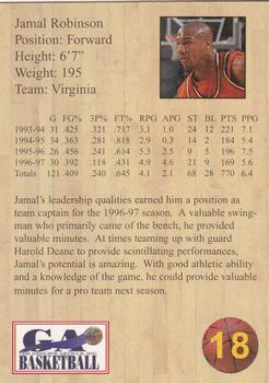 1997 Genuine Article #18 Jamal Robinson Back