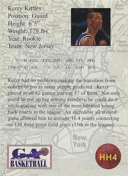 1997 Genuine Article - Hometown Heroes #HH4 Kerry Kittles Back
