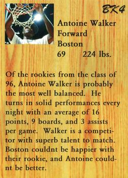 1997 Genuine Article - Previews #BK4 Antoine Walker Back