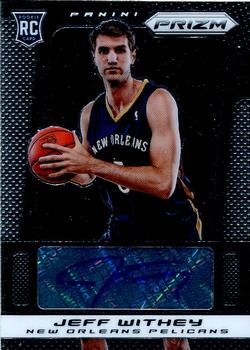 2013-14 Panini Prizm - Autographs #20 Jeff Withey Front