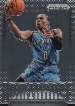 2013-14 Panini Prizm - Dominance #20 Russell Westbrook Front