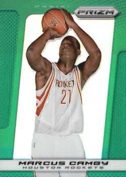 2013-14 Panini Prizm - Prizms Green #131 Marcus Camby Front