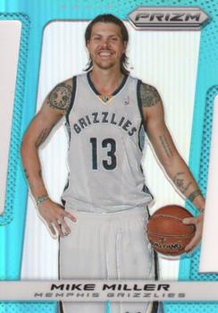 2013-14 Panini Prizm - Prizms Light Blue Die Cut #173 Mike Miller Front