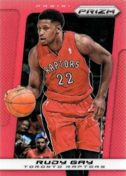 2013-14 Panini Prizm - Prizms Red #142 Rudy Gay Front