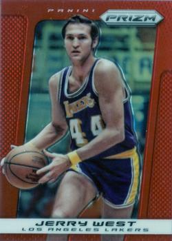 2013-14 Panini Prizm - Prizms Red #239 Jerry West Front