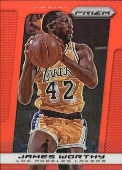 2013-14 Panini Prizm - Prizms Red #252 James Worthy Front