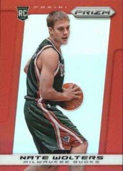 2013-14 Panini Prizm - Prizms Red #268 Nate Wolters Front