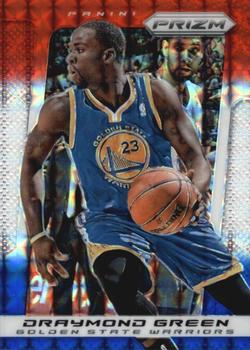 2013-14 Panini Prizm - Prizms Red White and Blue Mosaic #30 Draymond Green Front