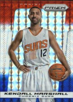 2013-14 Panini Prizm - Prizms Red White and Blue Mosaic #103 Kendall Marshall Front