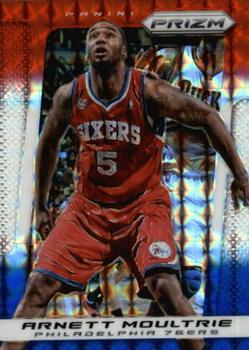 2013-14 Panini Prizm - Prizms Red White and Blue Mosaic #132 Arnett Moultrie Front