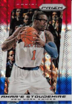 2013-14 Panini Prizm - Prizms Red White and Blue Mosaic #151 Amare Stoudemire Front