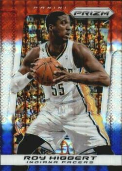 2013-14 Panini Prizm - Prizms Red White and Blue Mosaic #196 Roy Hibbert Front