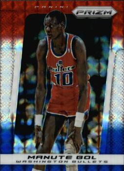 2013-14 Panini Prizm - Prizms Red White and Blue Mosaic #237 Manute Bol Front