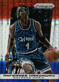 2013-14 Panini Prizm - Prizms Red White and Blue Mosaic #253 Anfernee Hardaway Front